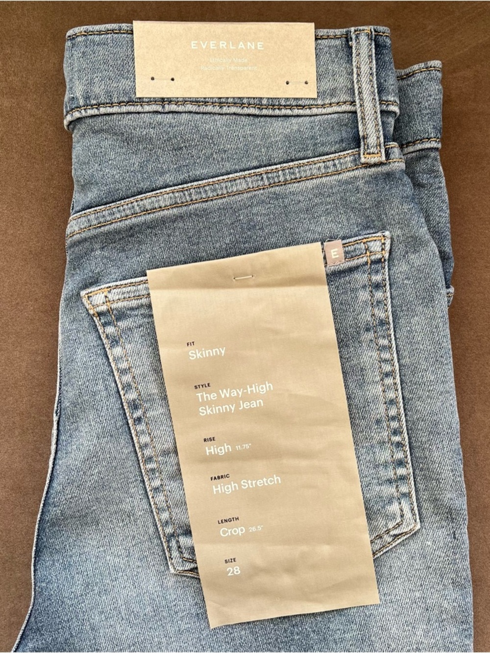 Everlane The Way-High Crop Skinny Jeans